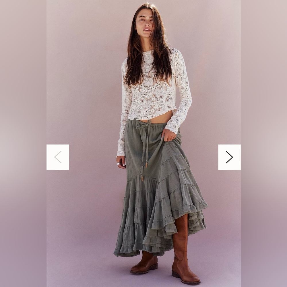 Free People Like A Mermaid Skirt